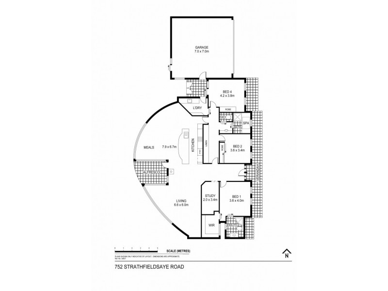 752 Strathfieldsaye Road, Strathfieldsaye VIC 3551 Floorplan