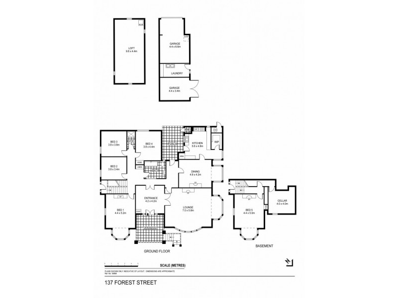 137 Forest Street, Bendigo VIC 3550 Floorplan