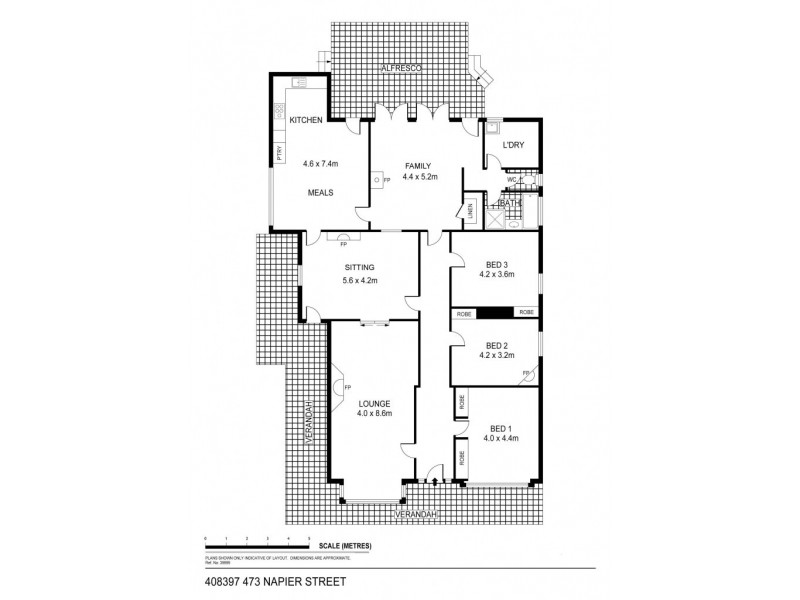 473 Napier Street, Bendigo VIC 3550 Floorplan