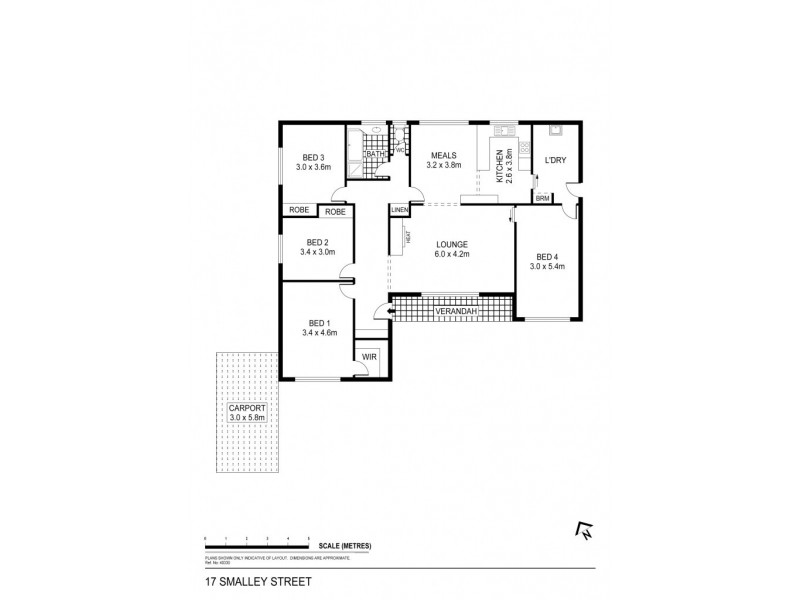 17 Smalley Street, California Gully VIC 3556 Floorplan