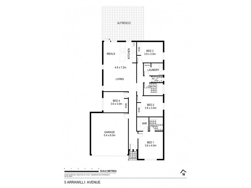 5 Arrawalli Avenue, Ascot VIC 3551 Floorplan