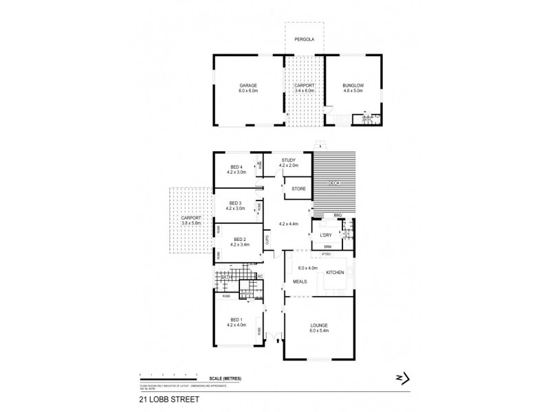 21 Lobb Street, North Bendigo VIC 3550 Floorplan