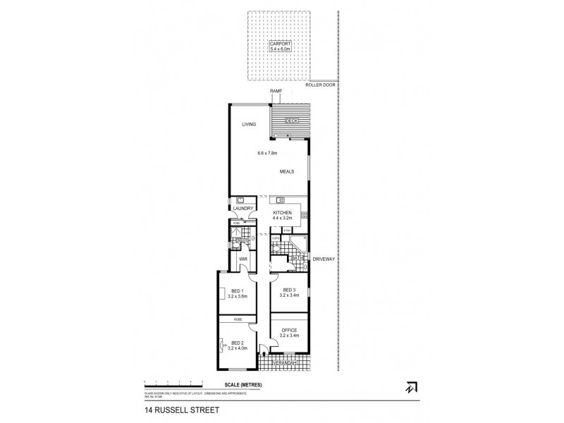 14 Russell Street, Quarry Hill VIC 3550 Floorplan