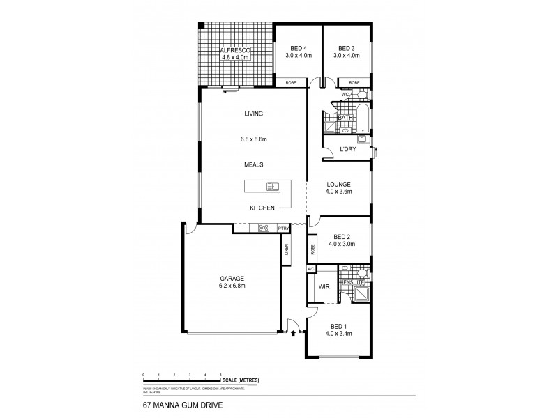 67 Manna Gum Drive, Epsom VIC 3551 Floorplan