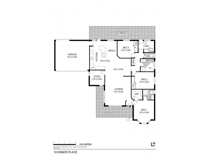 19 Ennor Place, Kangaroo Flat VIC 3555 Floorplan