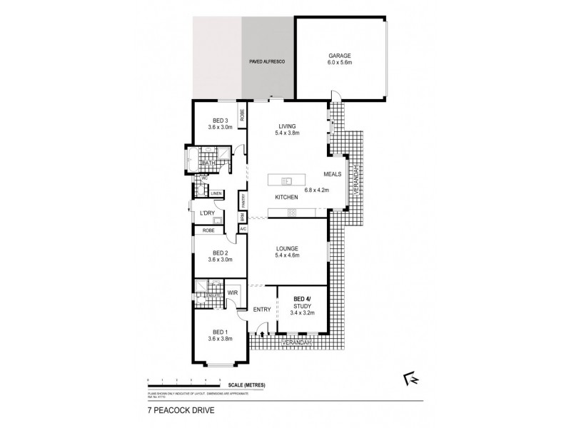 7 Peacock Drive, Epsom VIC 3551 Floorplan