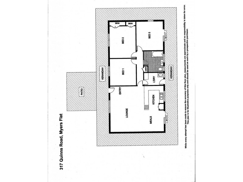 317 Quinns Road, Myers Flat VIC 3556 Floorplan