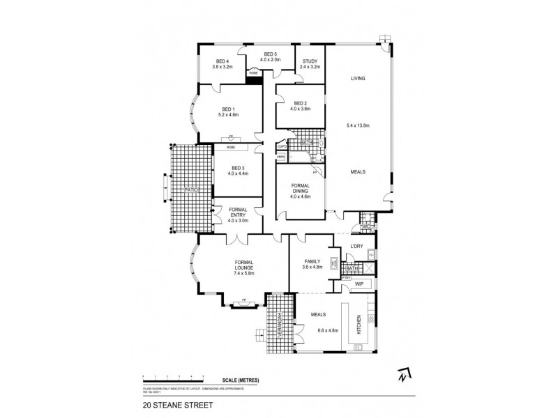 20 Steane Street, Bendigo VIC 3550 Floorplan
