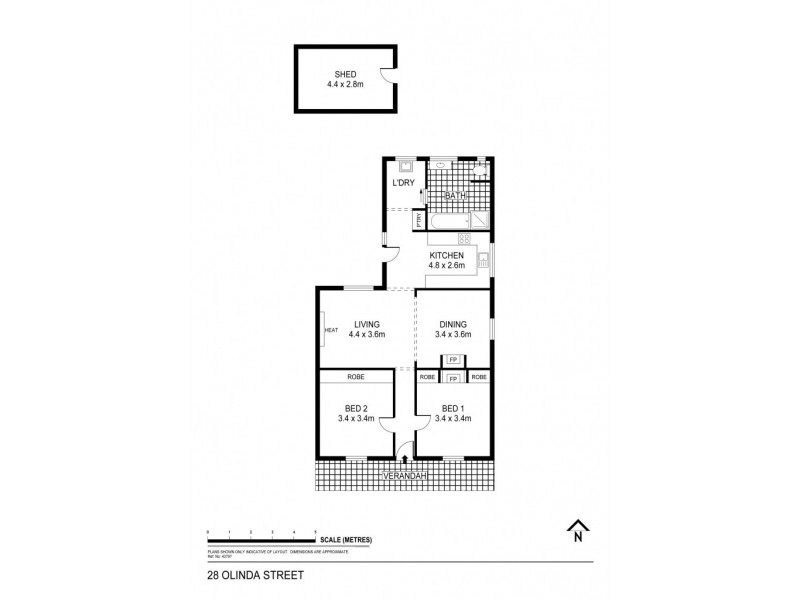 28 Olinda Street, Quarry Hill VIC 3550 Floorplan