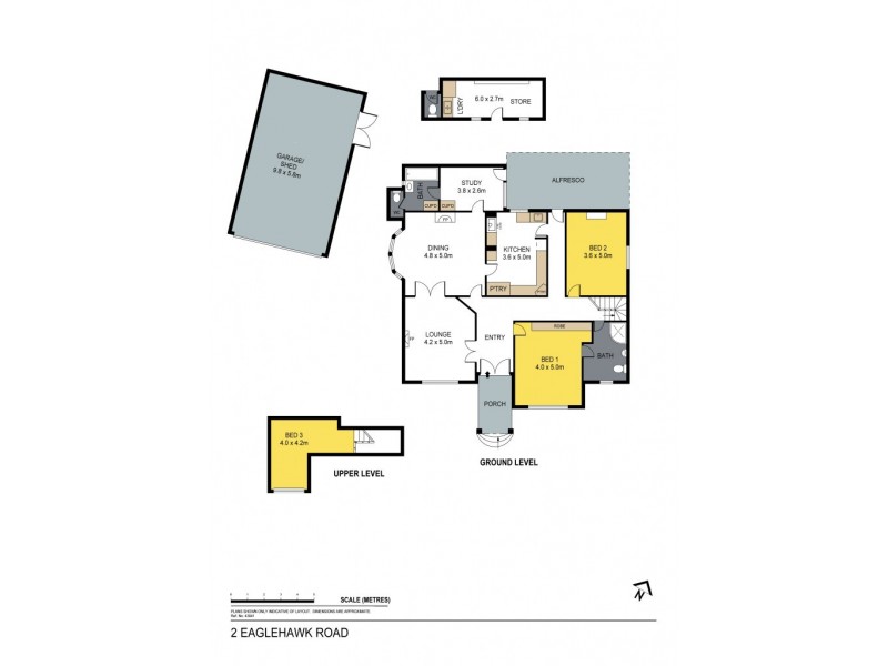 2 Eaglehawk Road, Bendigo VIC 3550 Floorplan