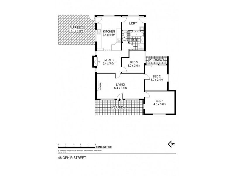 48 Ophir Street, Golden Square VIC 3555 Floorplan