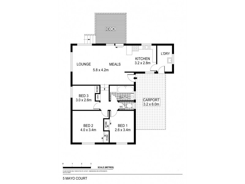 5 Mayo Court, Golden Square VIC 3555 Floorplan