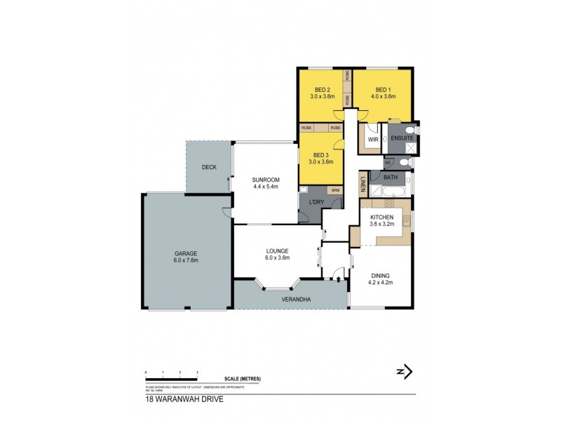 18 Warranwah Drive, Strathdale VIC 3550 Floorplan