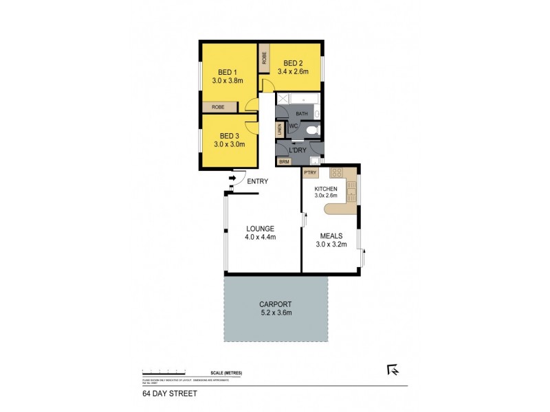 64 Day Street, East Bendigo VIC 3550 Floorplan