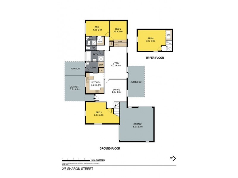 2/8 Sharon Street, Flora Hill VIC 3550 Floorplan