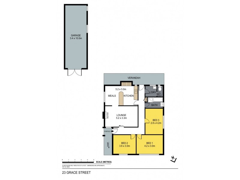 23 Grace Street, Bendigo VIC 3550 Floorplan