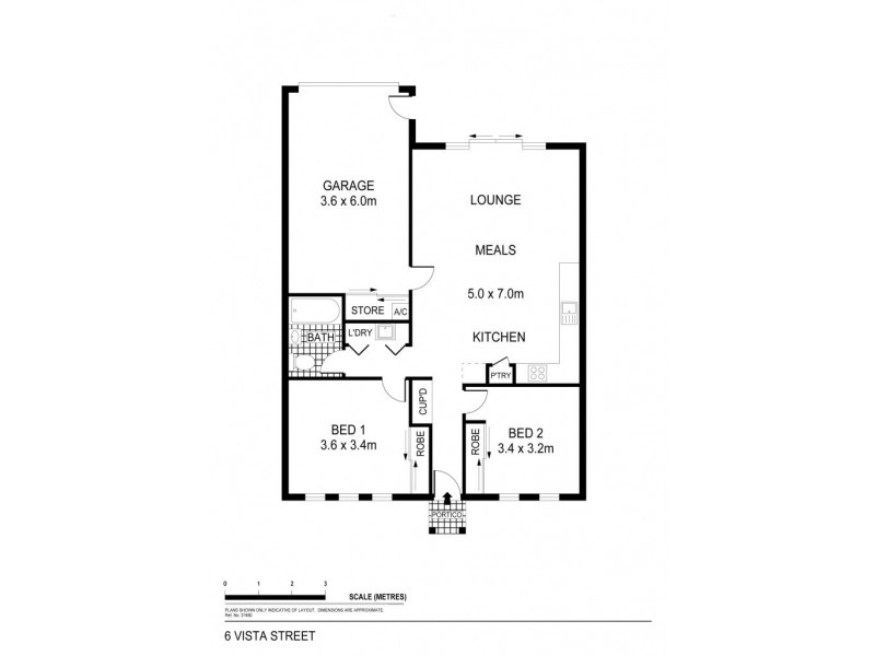 6 Vista Street, Eaglehawk VIC 3556 Floorplan
