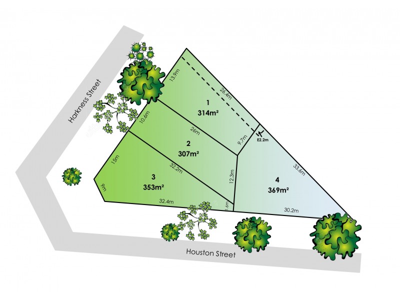 Lot 1-4, 33 Harkness Street, Quarry Hill VIC 3550