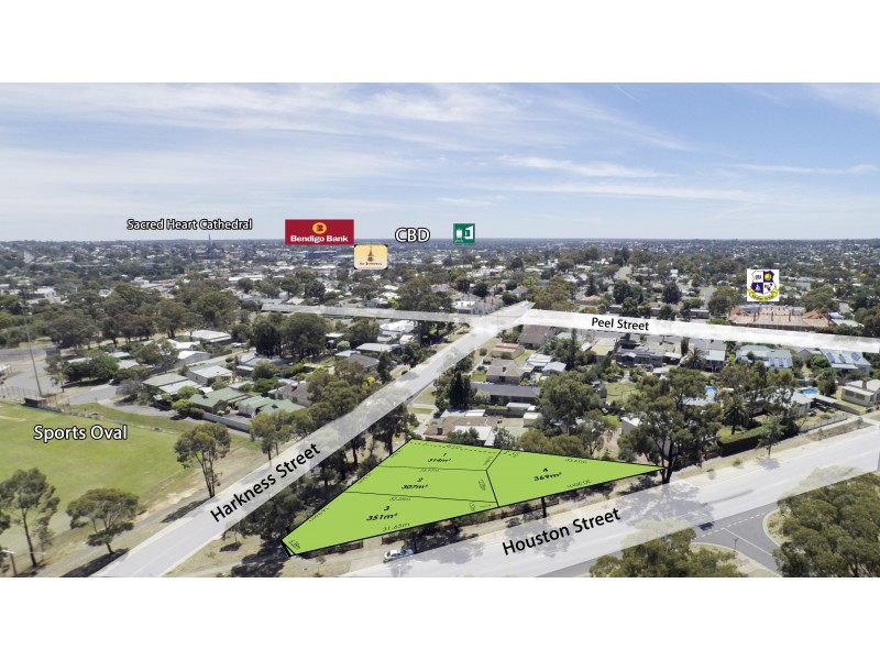 Lot 1-4, 33 Harkness Street, Quarry Hill VIC 3550