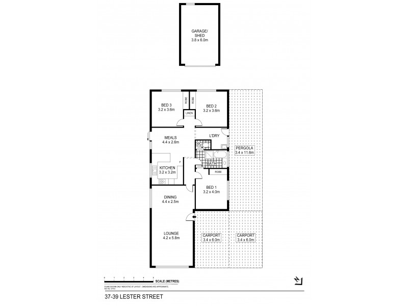 37 – 39 Lester St, Eaglehawk VIC 3556 Floorplan