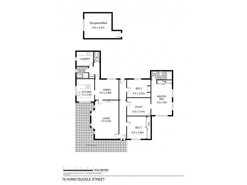 79 Honeysuckle Street, Bendigo VIC 3550 Floorplan