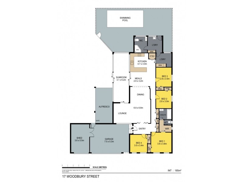 17 Woodbury St, Strathdale VIC 3550 Floorplan