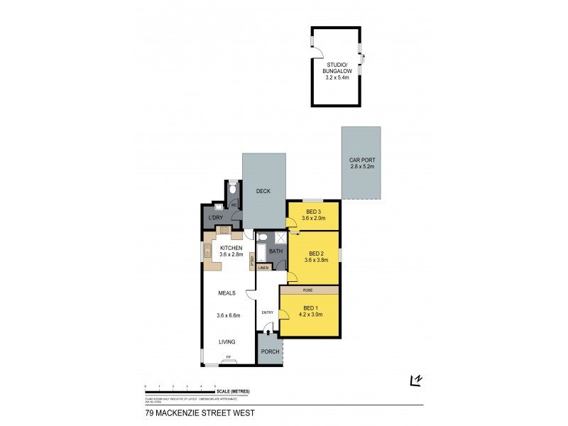 79 Mackenzie Street West, Golden Square VIC 3555 Floorplan
