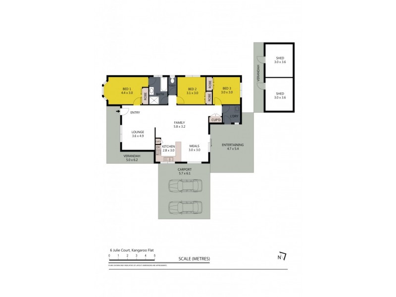 6 Julie Court, Kangaroo Flat VIC 3555