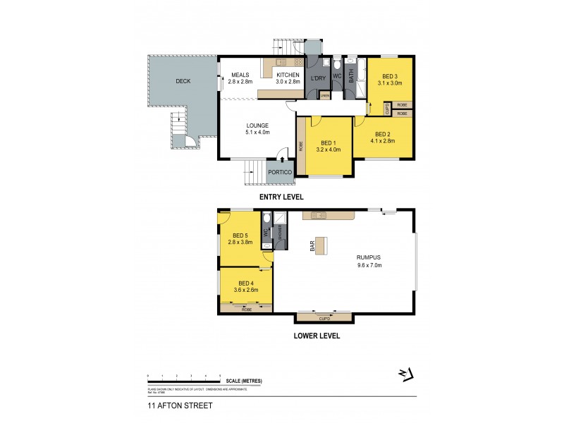 11 Afton Street, North Bendigo VIC 3550 Floorplan