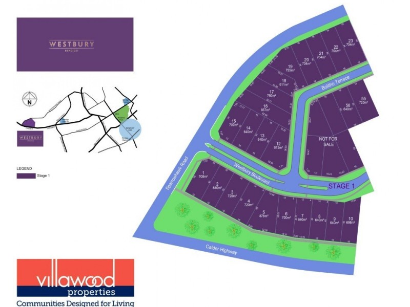 Lot 1-61, 1 Westbury Estate, Maiden Gully VIC 3551