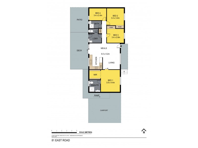 81 East Road, Huntly VIC 3551 Floorplan