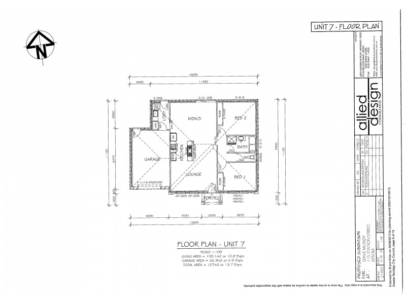7/18 Market Garden Circuit, Epsom VIC 3551 Floorplan