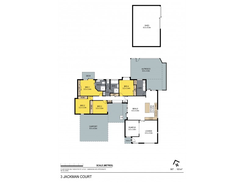 3 Jackman Court, Golden Square VIC 3555 Floorplan