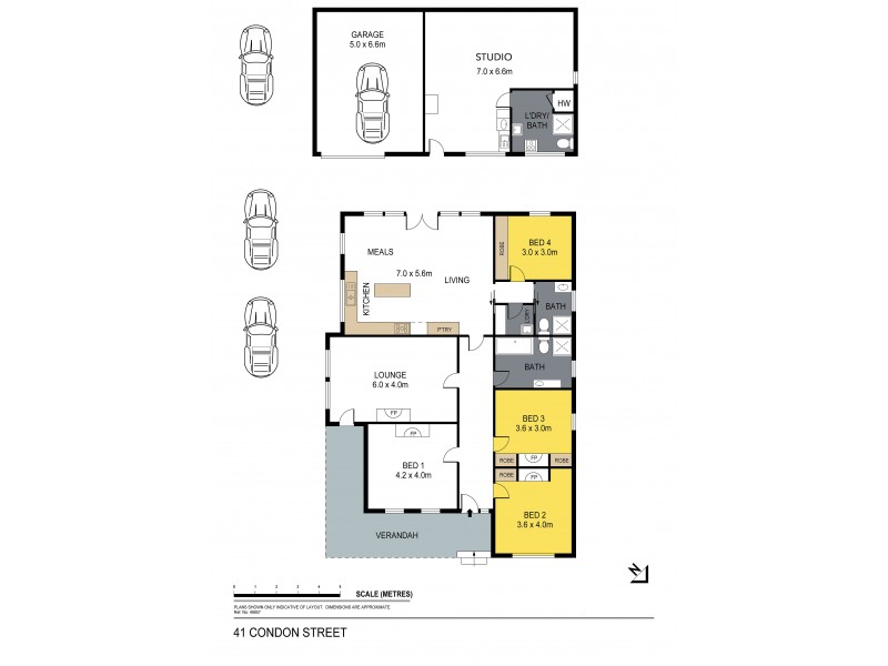 41 Condon Street, Bendigo VIC 3550 Floorplan