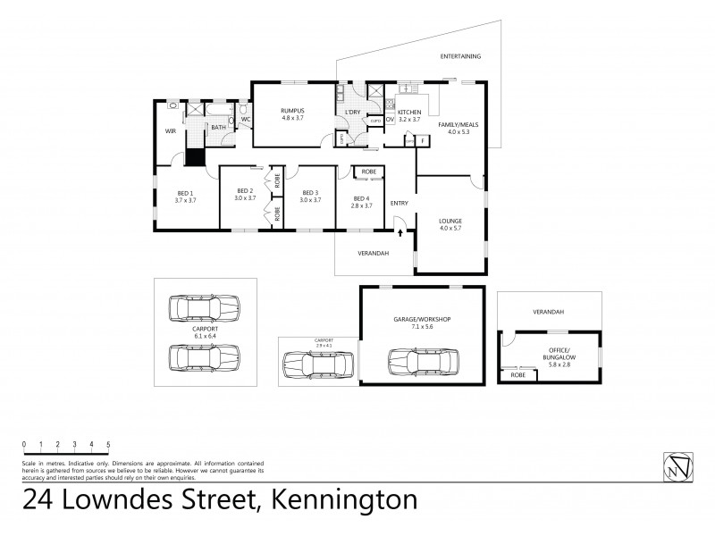 24 Lowndes Street, Kennington VIC 3550 Floorplan