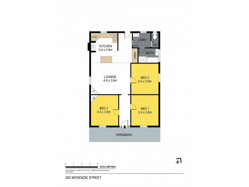 292 Mackenzie Street, Golden Square VIC 3555 Floorplan