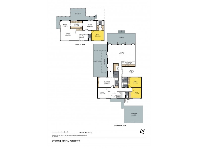 27 Poulston Street, Long Gully VIC 3550 Floorplan