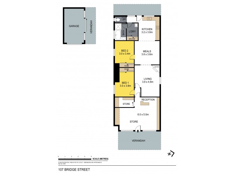 107 Bridge Street, Bendigo VIC 3550 Floorplan