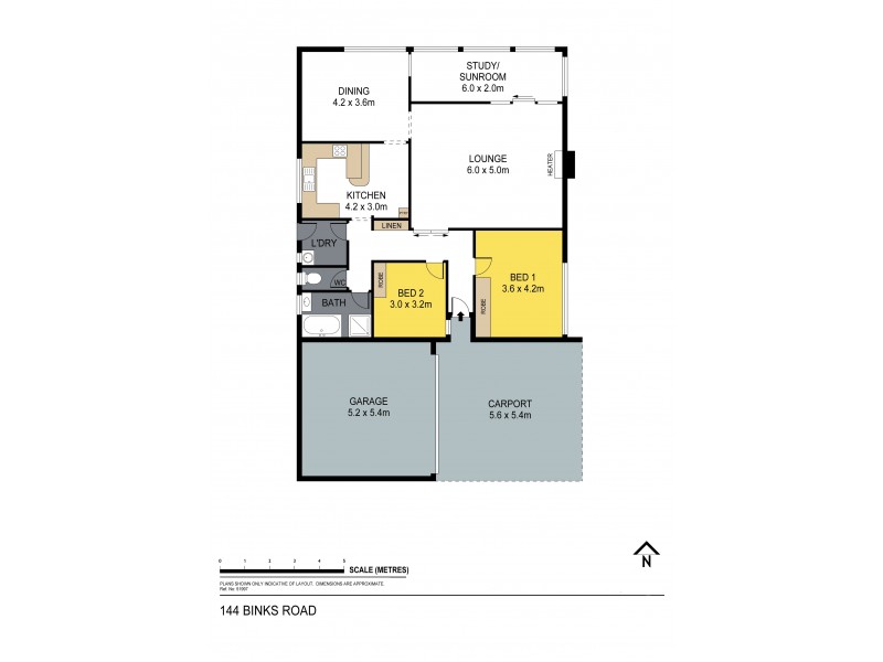 144 Binks Road, Strathfieldsaye VIC 3551 Floorplan