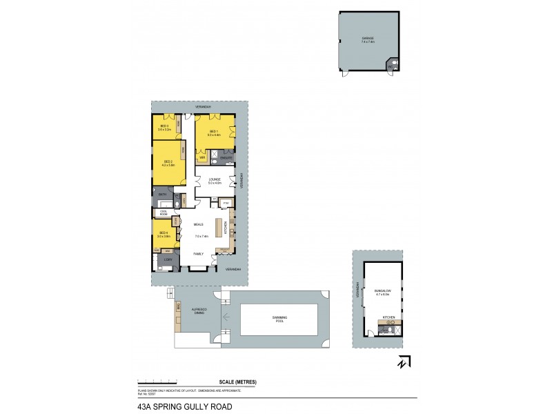 43A Spring Gully Road, Spring Gully VIC 3550 Floorplan