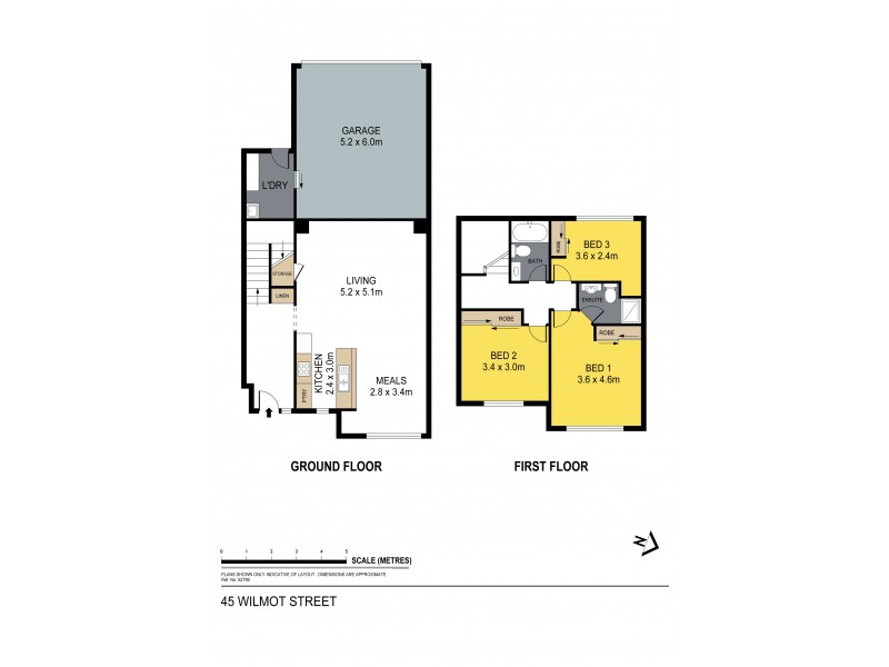 45 Wilmot Street, Golden Square VIC 3555 Floorplan