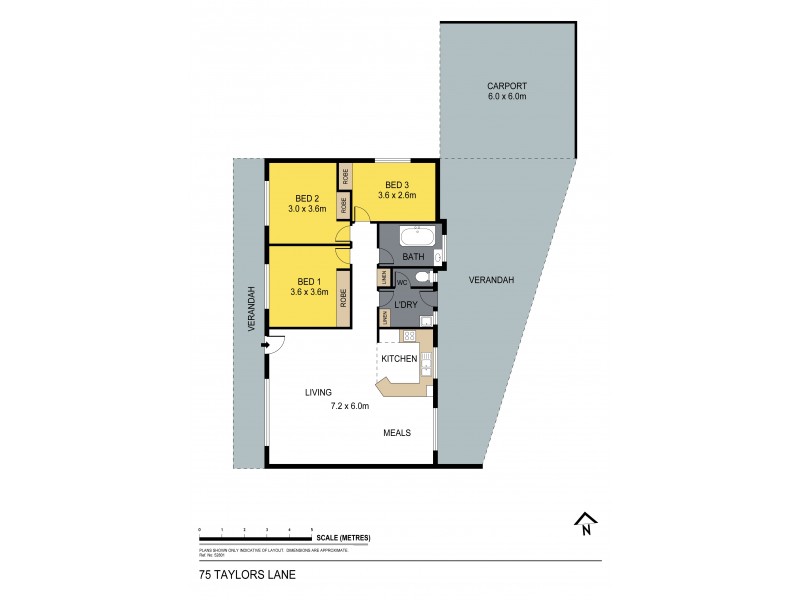75 Taylors Lane, Strathfieldsaye VIC 3551 Floorplan