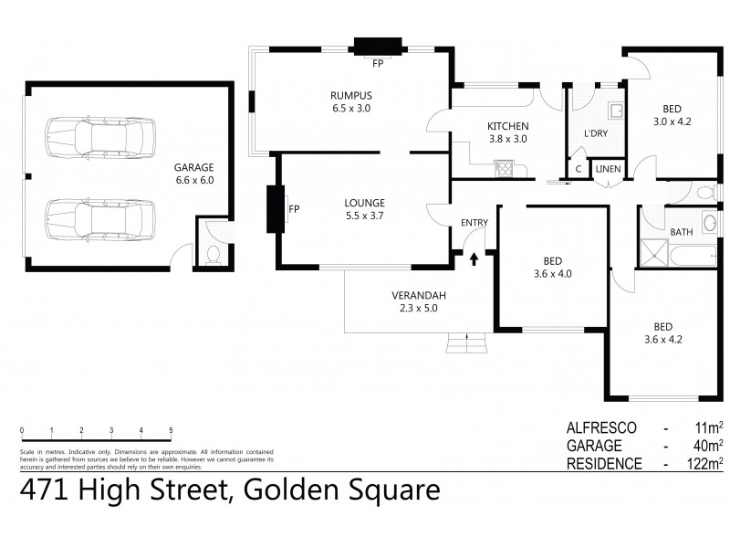 471 High Street, Golden Square VIC 3555 Floorplan