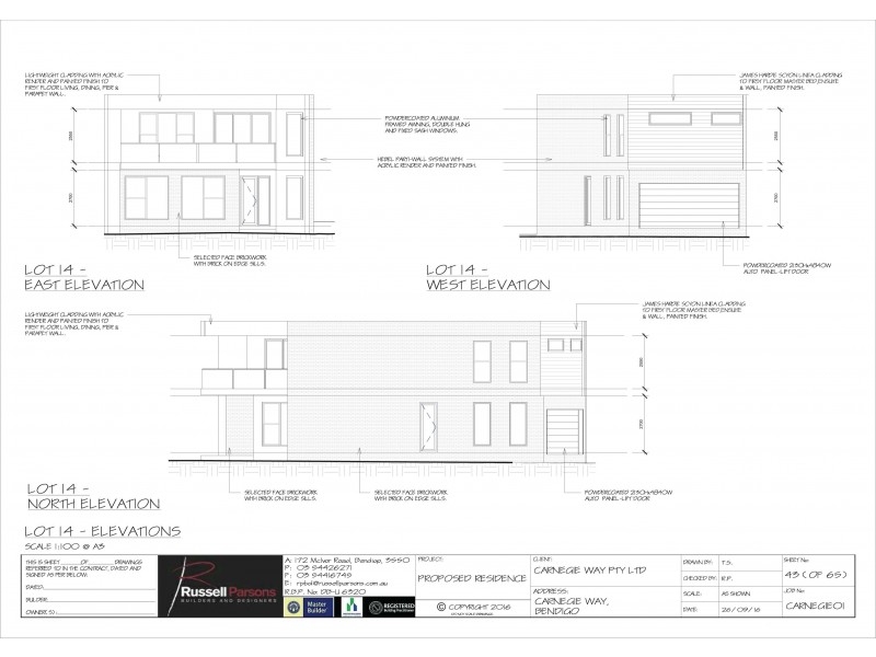 Lots 11-14 Carnegie Way, Bendigo VIC 3550