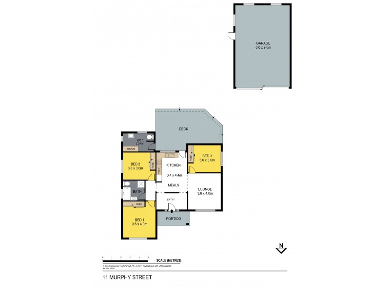 11 Murphy Street, Kennington VIC 3550 Floorplan