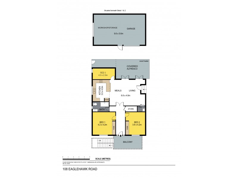 108 Eaglehawk Road, Bendigo VIC 3550 Floorplan