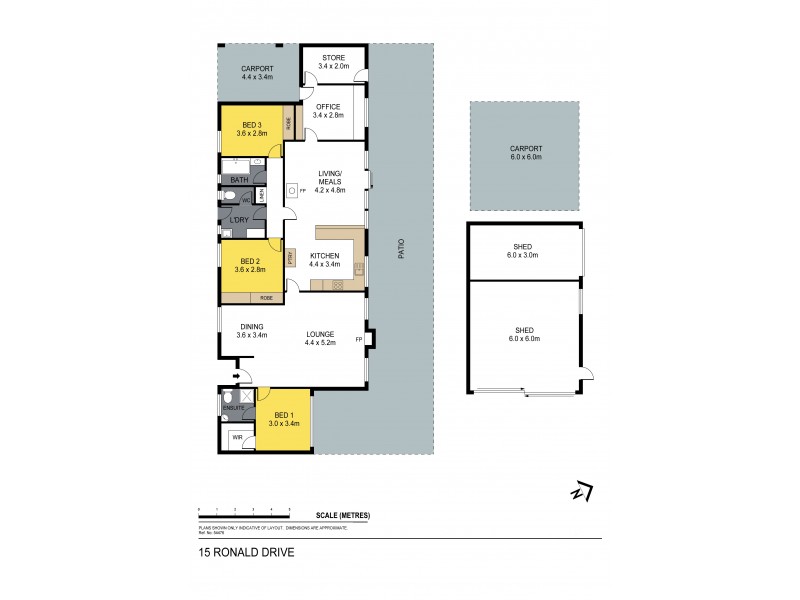 15 Ronald Drive, Mandurang VIC 3551 Floorplan