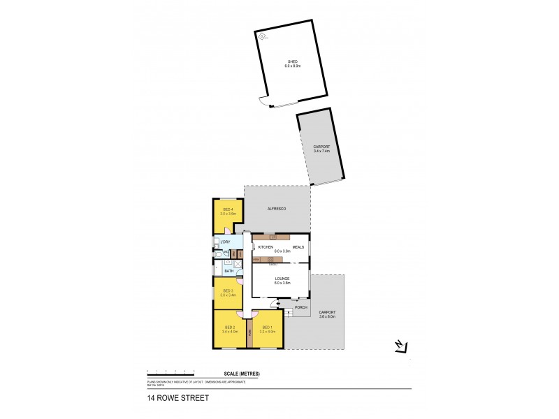 14 Rowe Street, Golden Square VIC 3555 Floorplan