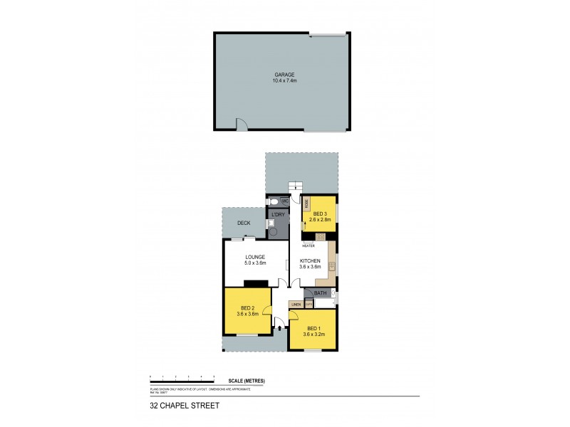 32 Chapel Street, Bendigo VIC 3550 Floorplan