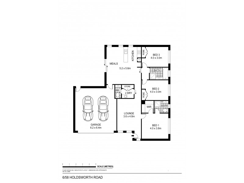 6/58 Holdsworth Road, Long Gully VIC 3550 Floorplan